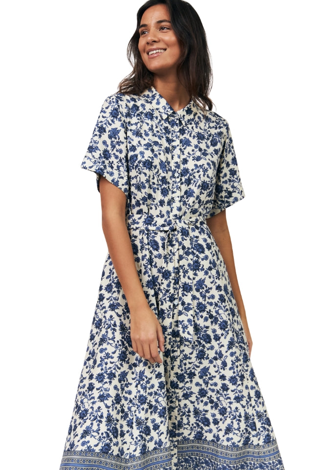 BlakeLL Midi Dress SS - Blue