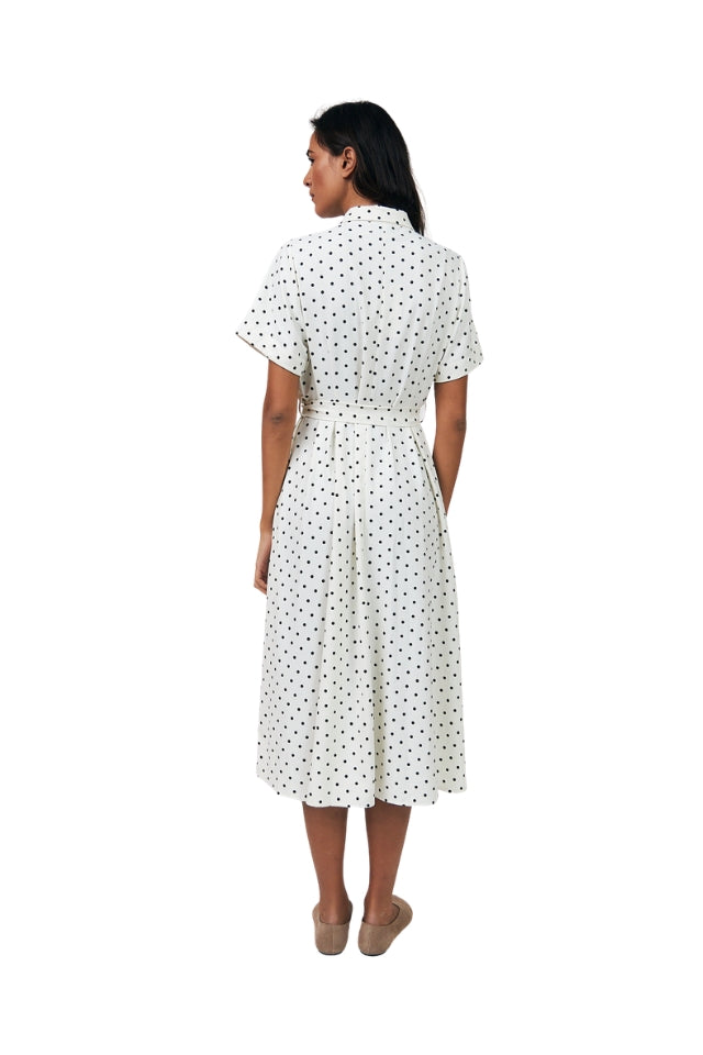 BlakeLL Midi Dress SS - Dot Print