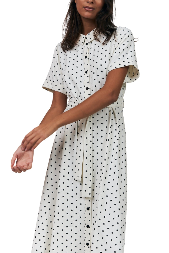 BlakeLL Midi Dress SS - Dot Print