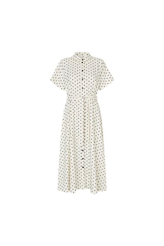 BlakeLL Midi Dress SS - Dot Print