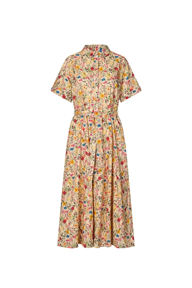 BlakeLL Midi Dress SS - Flower Print