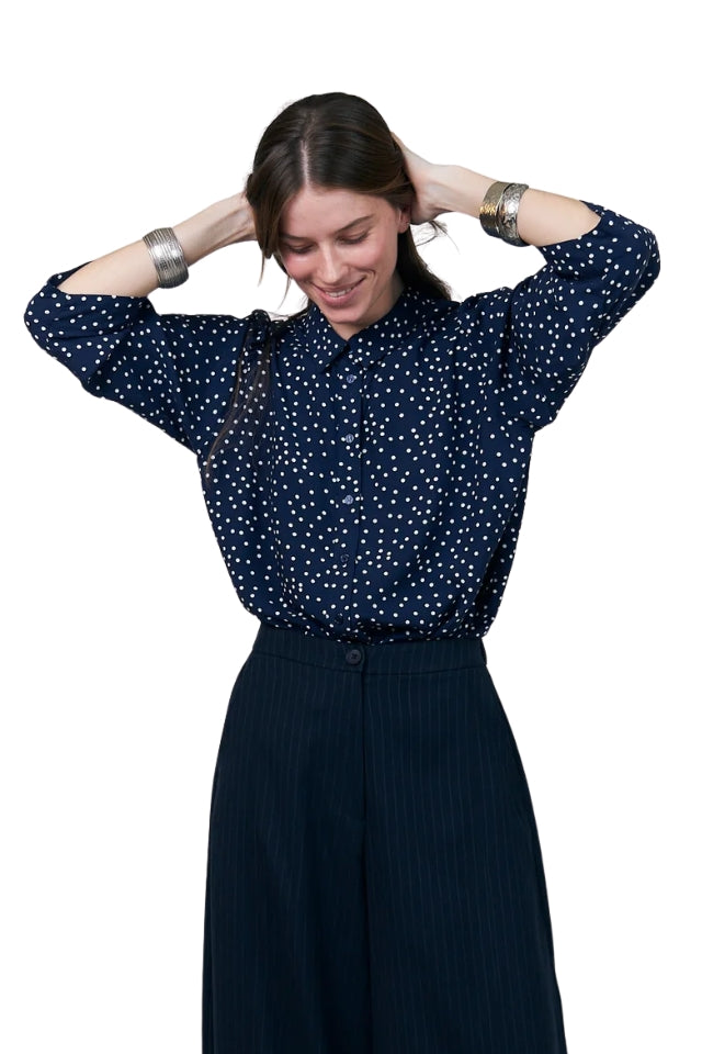 BonoLL Shirt SS - Dark Navy