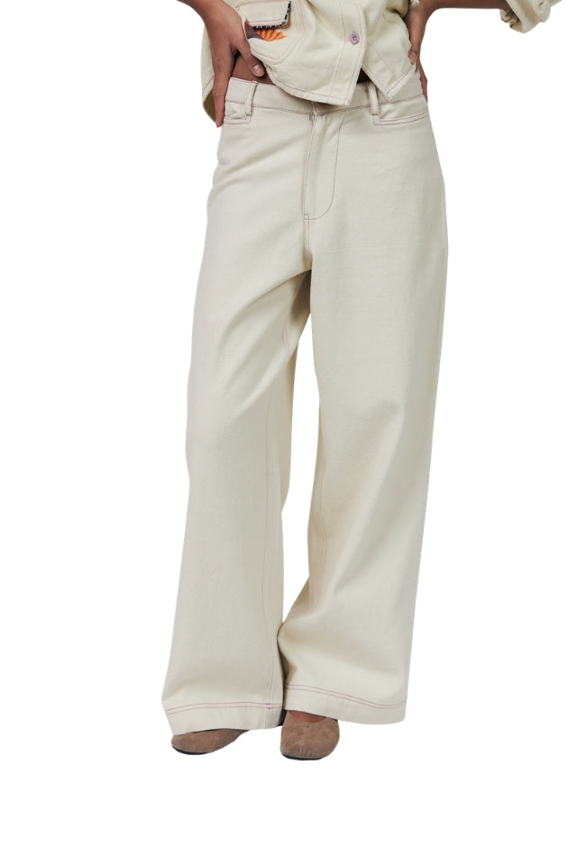 FloridaLL Pants - Creme