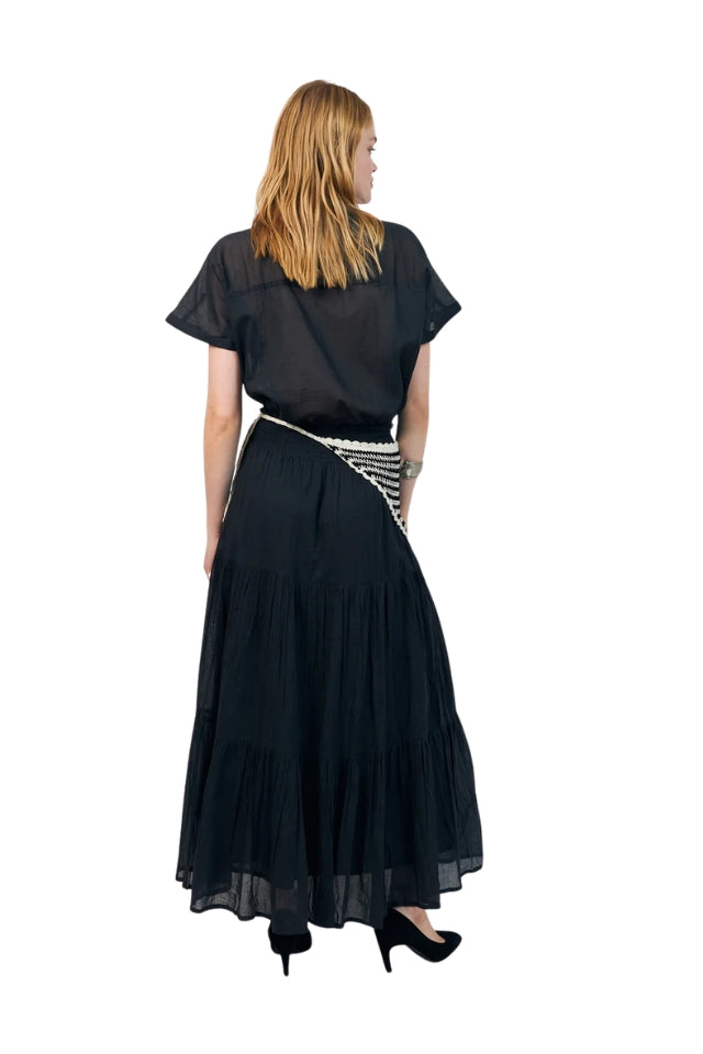 MyaLL Shirt SS - Washed Black