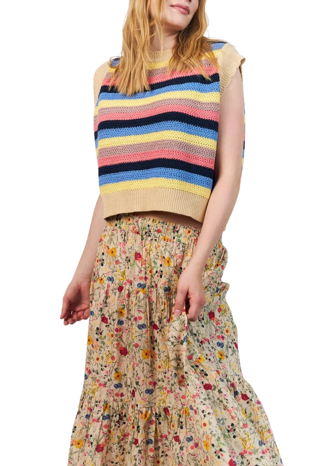 SunsetLL Maxi Skirt - Flower Print
