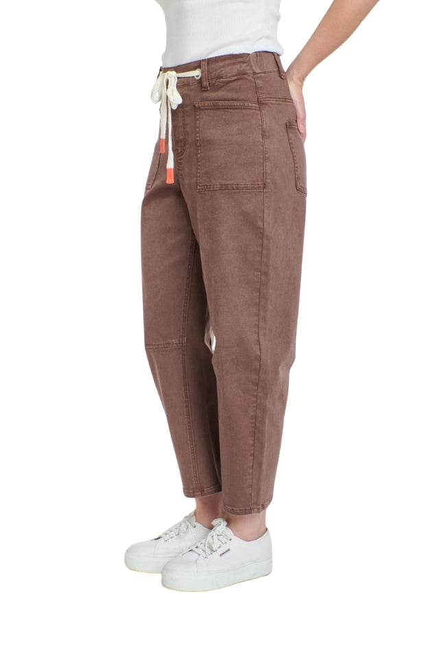 Carter Barrel Jean - Chocolate