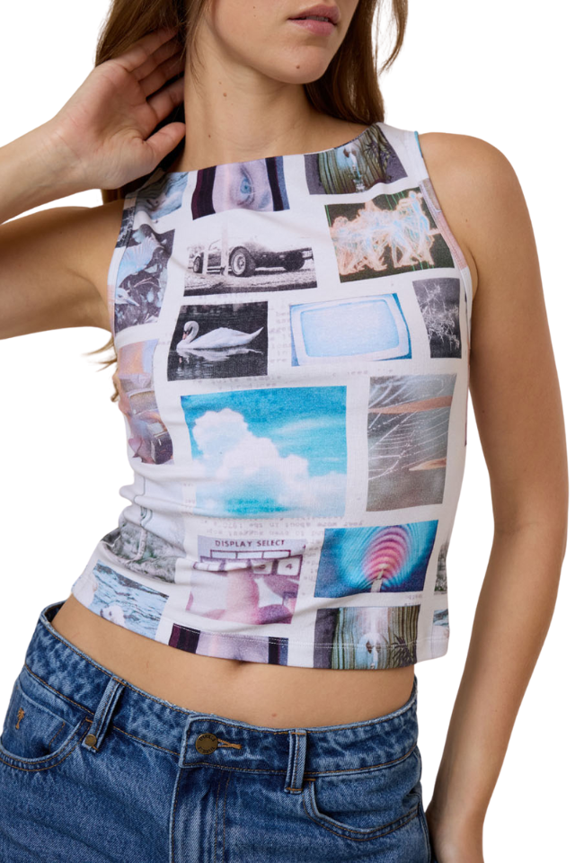 Natural Progression Tank - Cloud