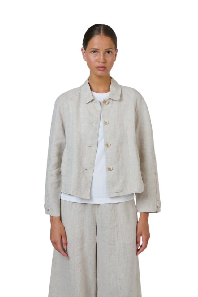 Linen Jacket GA715 - Sand