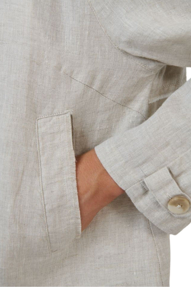 Linen Jacket GA715 - Sand