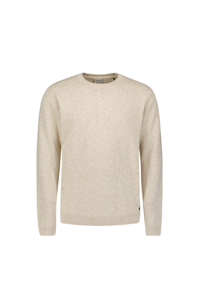 Pullover Crewneck Slub - Desert
