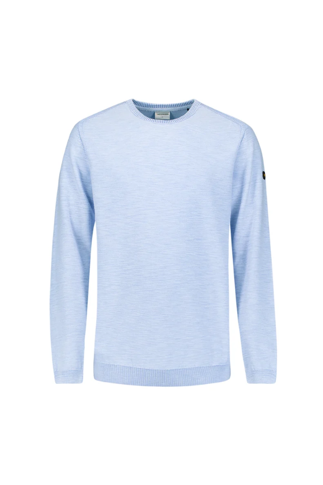 Pullover Crewneck Stone Washed - Blue