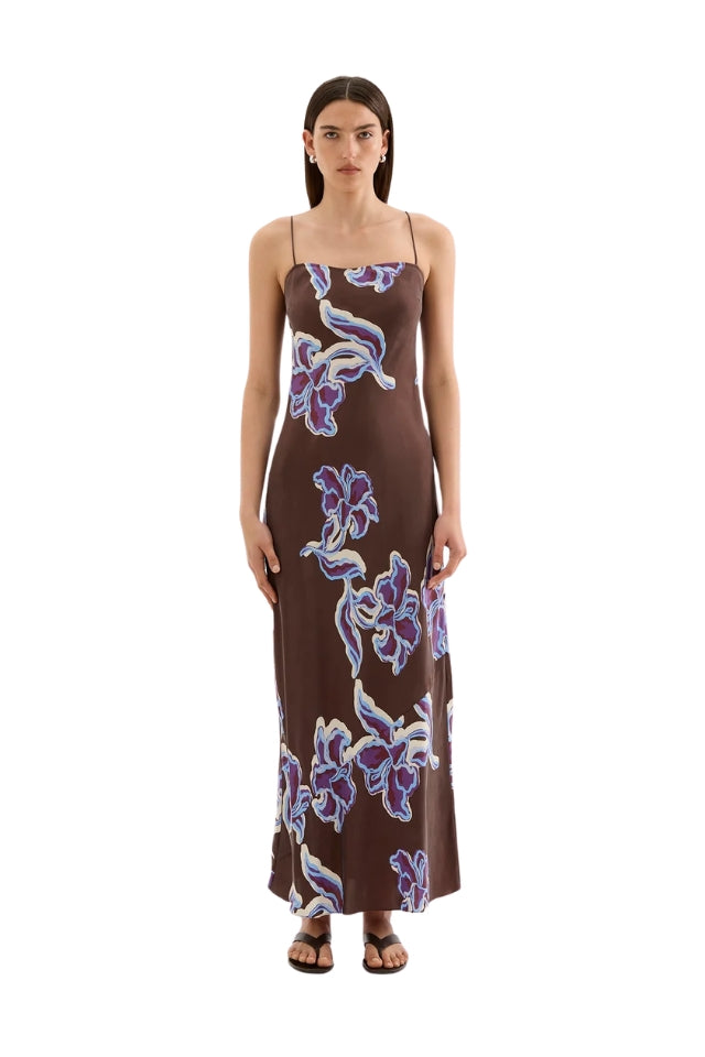 Azalea Cupro Slip Dress - Azalea