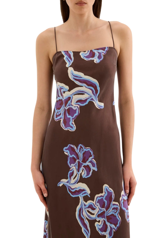 Azalea Cupro Slip Dress - Azalea