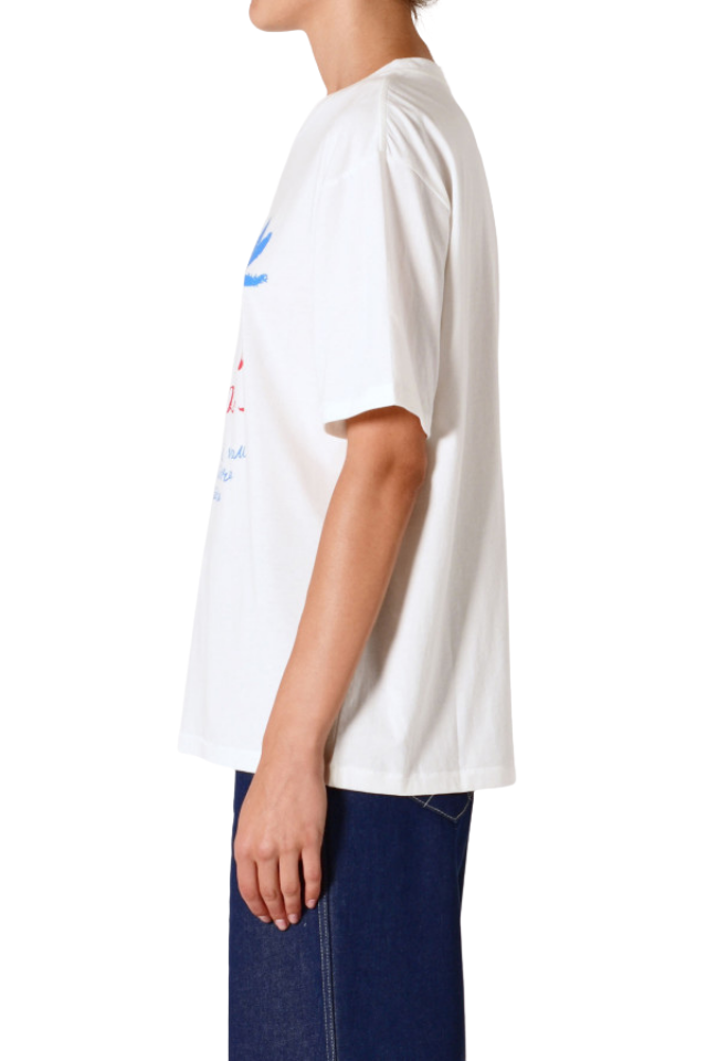 Off Duty Tee Pop - Vintage White