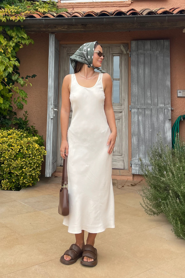 The Evelyn Petite Silk Scarf