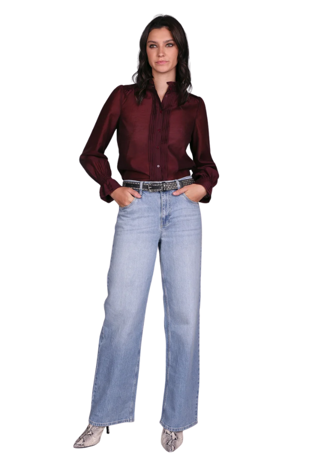Pintuck Detail Shirt