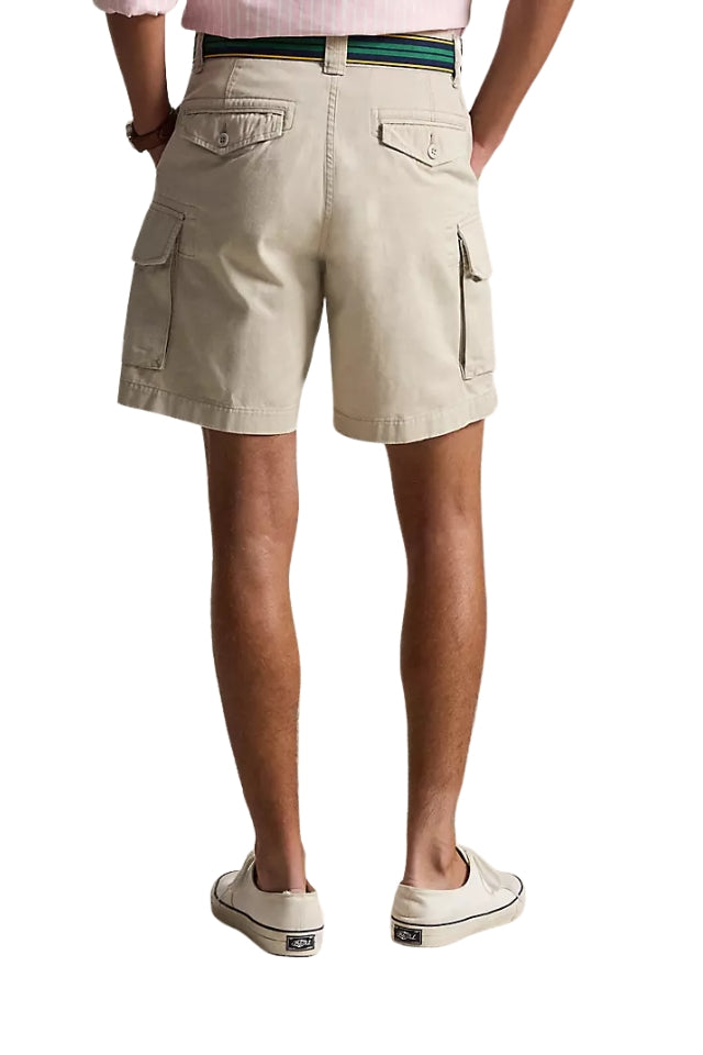 Twill Cargo Short - Classic Stone
