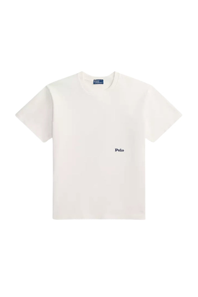 Big Pony Cotton Crewneck Tee - White