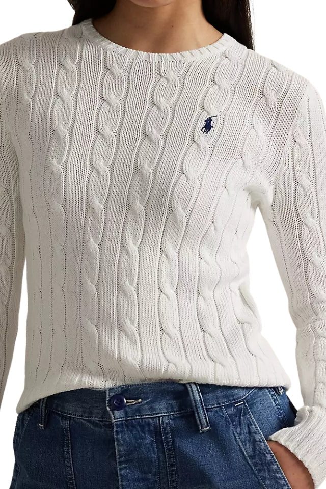 Crewneck Sweater - White