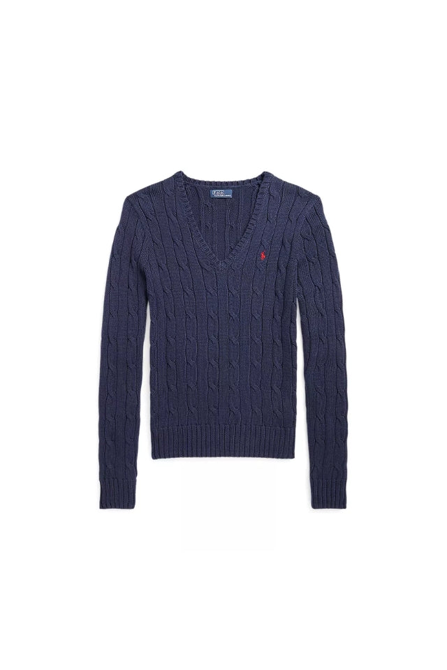 V-Neck Sweater - Hunter Navy