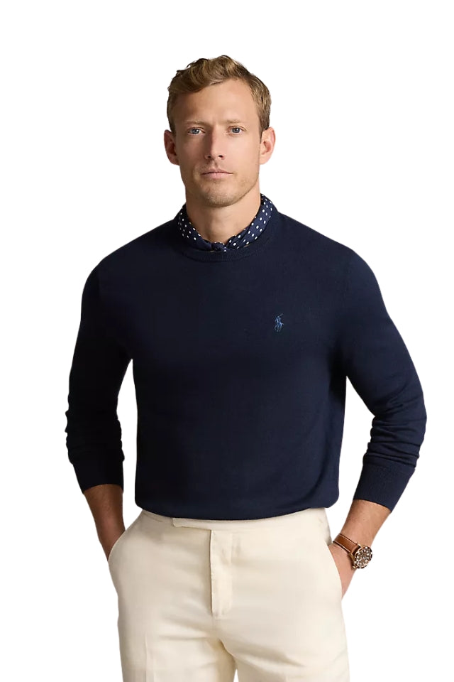 Crewneck Sweater - Hunter Navy