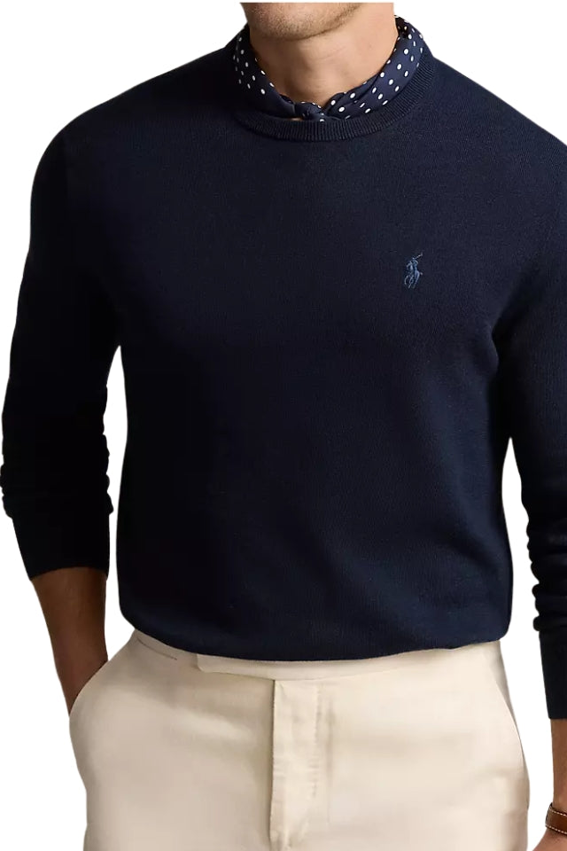 Crewneck Sweater - Hunter Navy