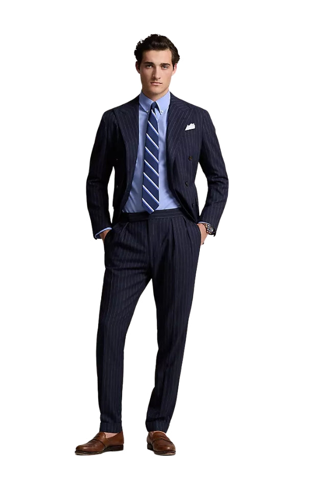 Stretch Poplin Shirt - Lafayette Blue