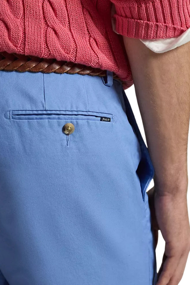 Greenwich Slim Fit Chino Short - Sky Blue