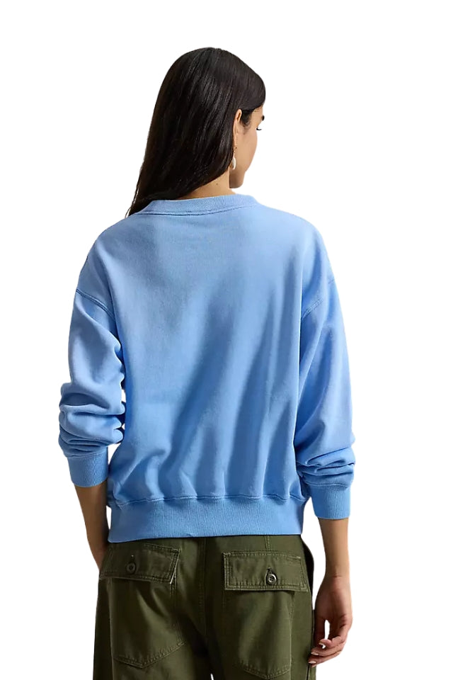 Fleece Crewneck - Chatham Blue