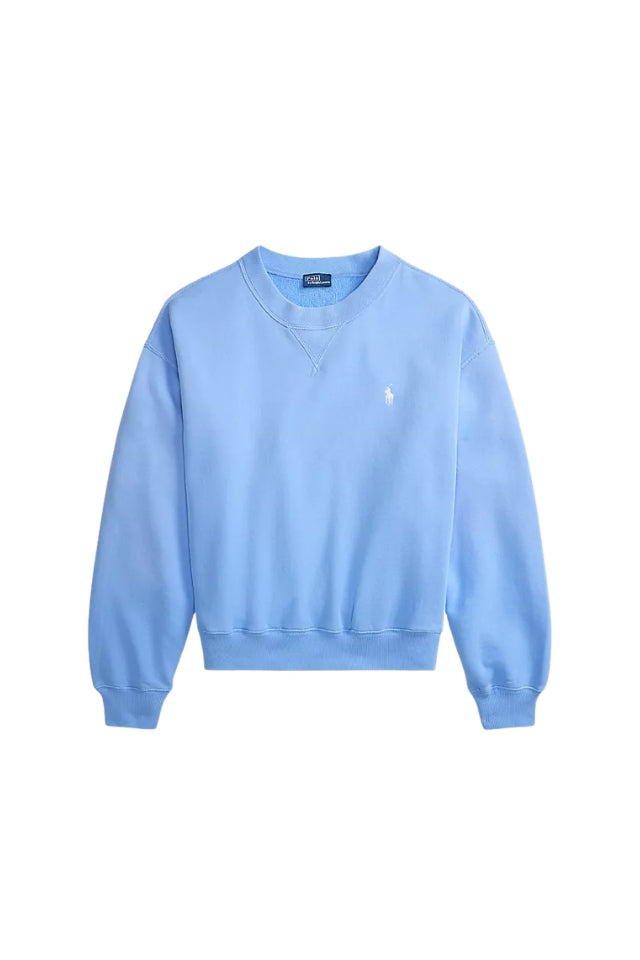Fleece Crewneck - Chatham Blue