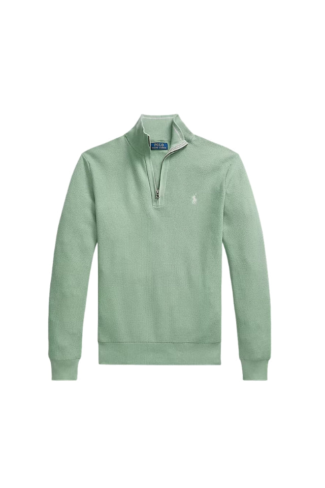 Quarter-Zip Sweater - Pistachio