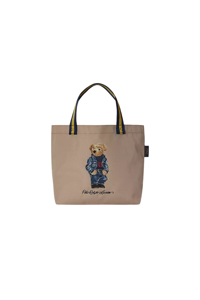 Bear Eco Bag - Beige