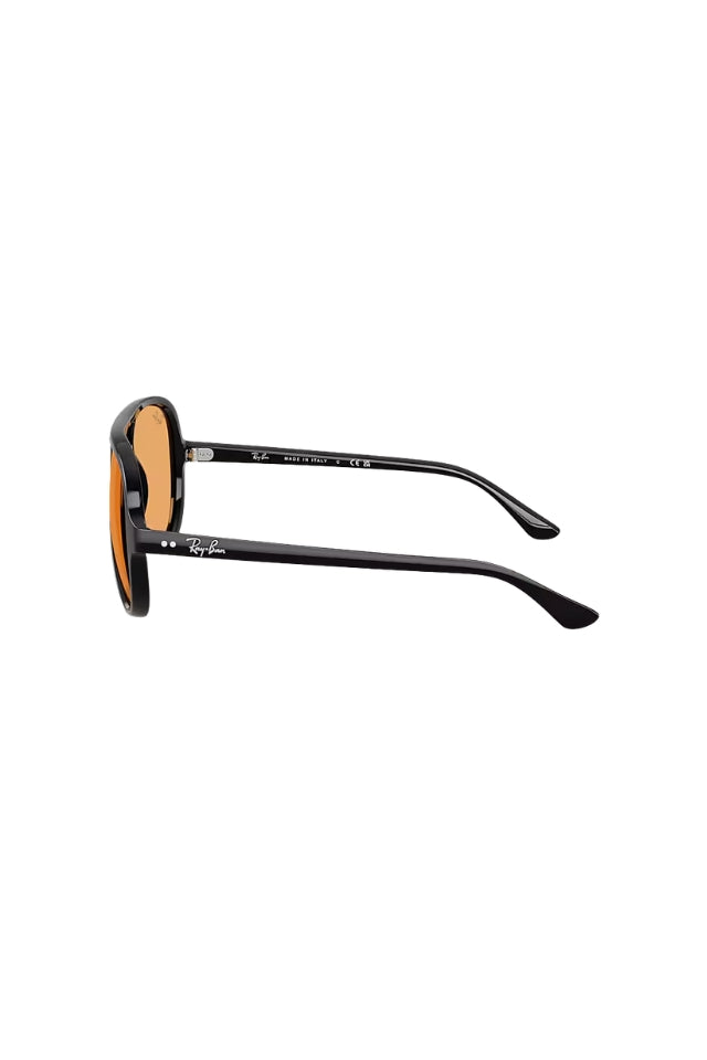 Cats 5000 Sunglasses - Black with Orange