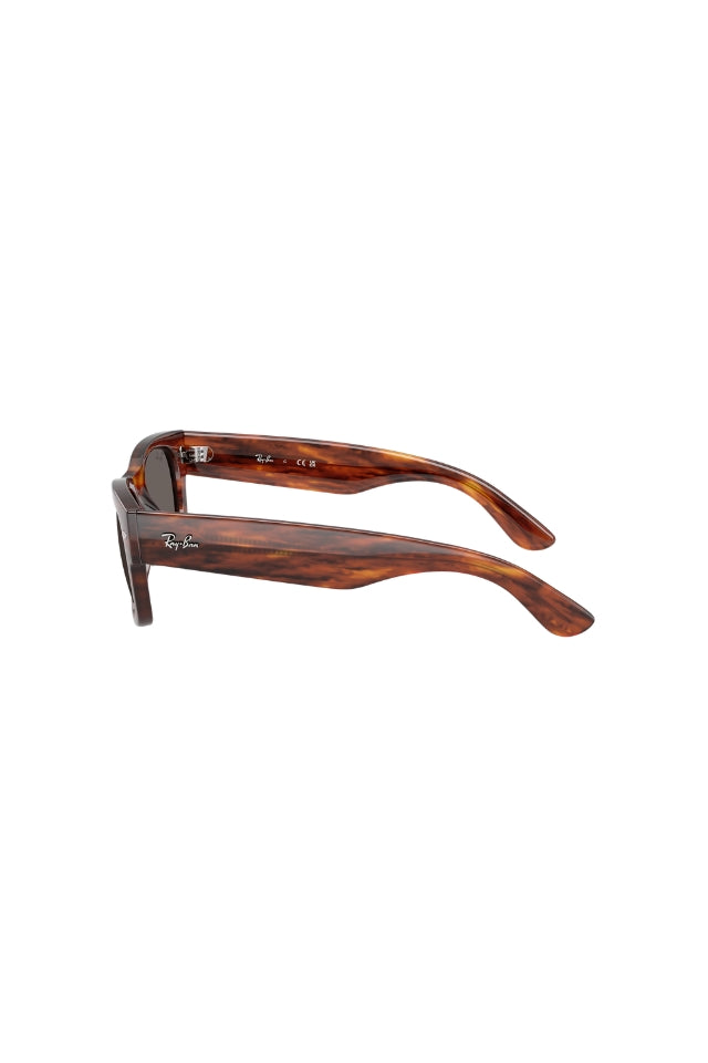 Ray-Ban Sunglasses RB0832S - Striped Havana with Dark Grey