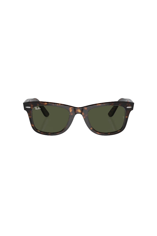 Wayfarer Sunglasses - Tortoise with G-15 Green