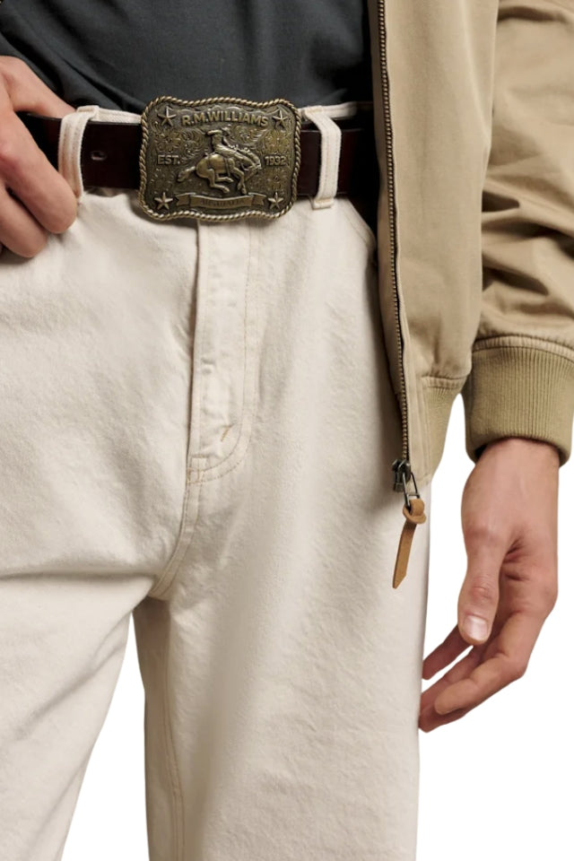 Cloudbuster Trophy Buckle - Antique Brass