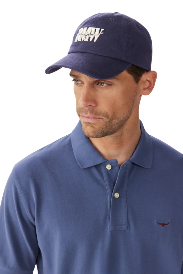 Heritage Twill Cap - French Navy