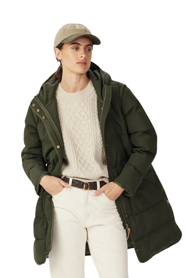 Lawson Padded Coat - Loden