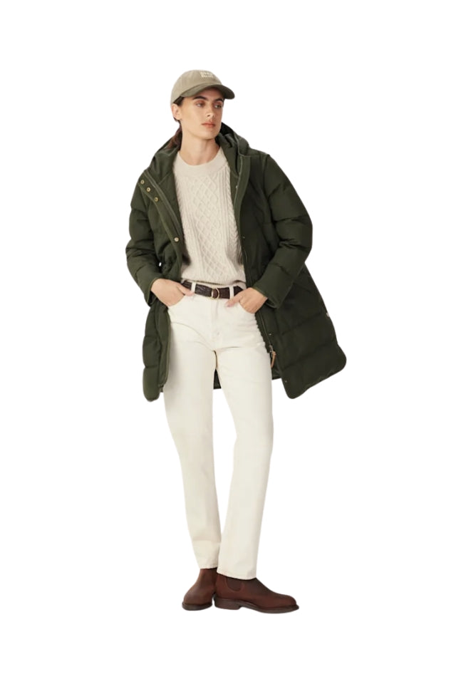 Lawson Padded Coat - Loden