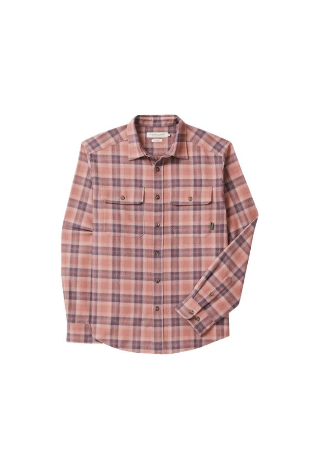 Maclean Check Shirt - Orange