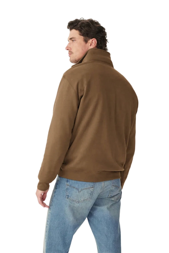 Mulyungarie 1/4 Zip Sweatshirt - Cigar