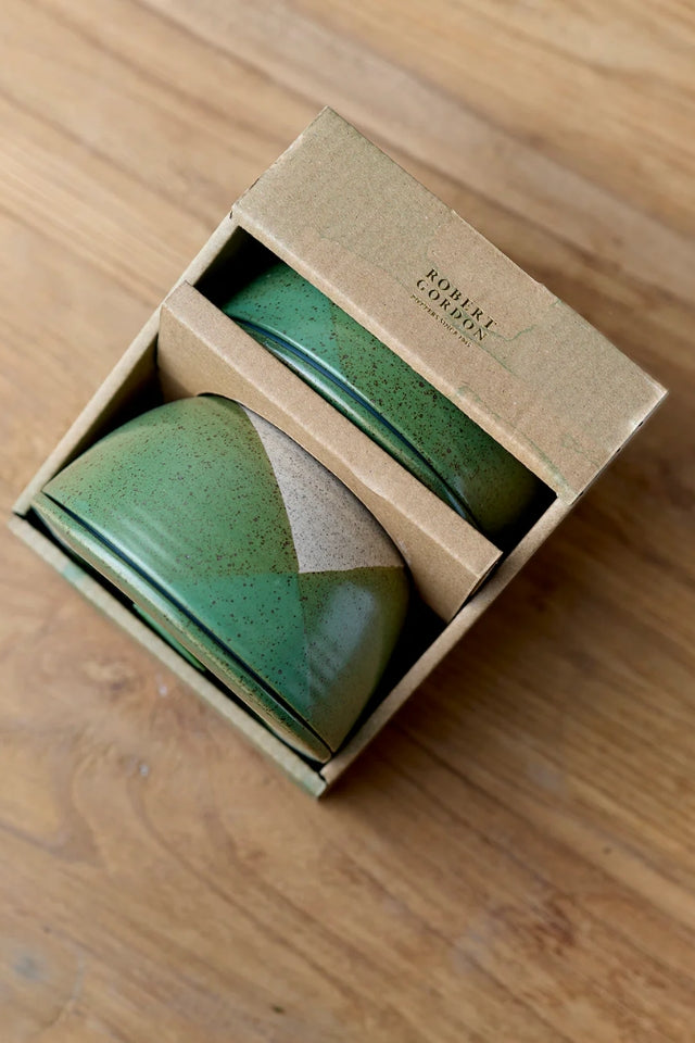 Container 360ml Green Dipped - The Wanderer - Set of 2