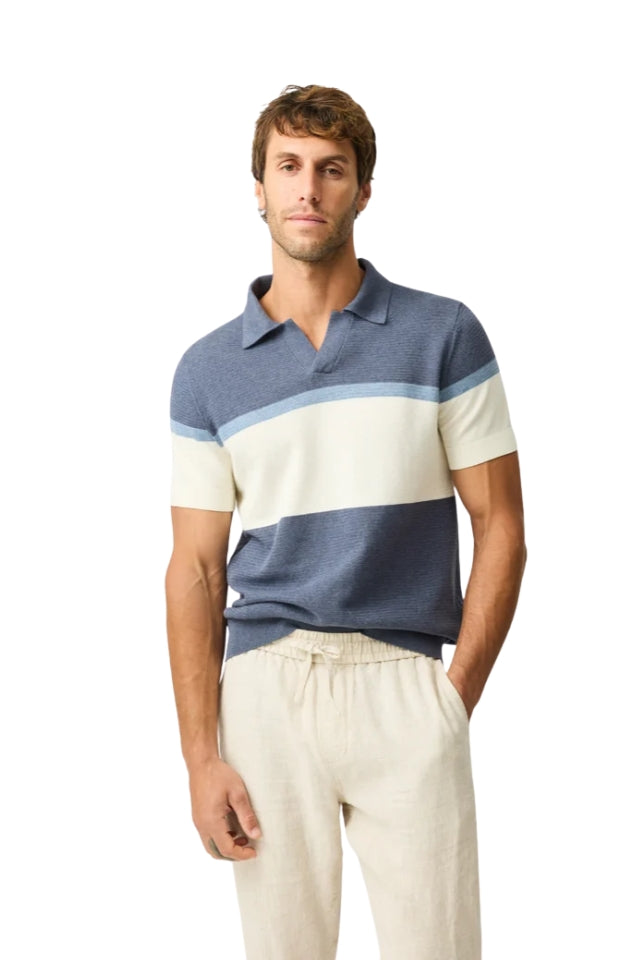Archer Gully Knit - Marine