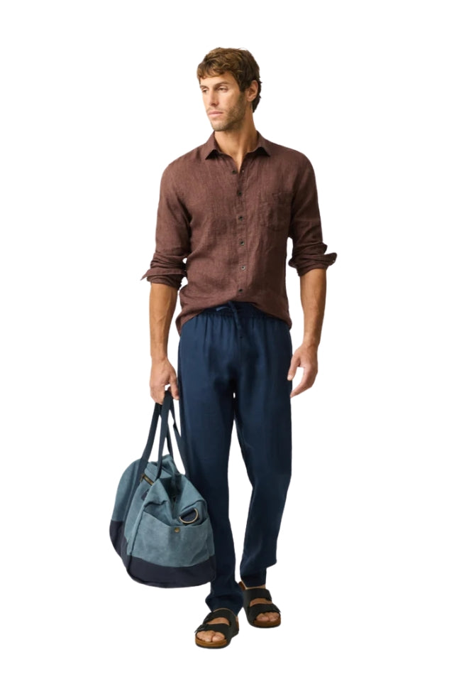 Coromandel 2 Sports Fit Shirt - Dark Cocoa