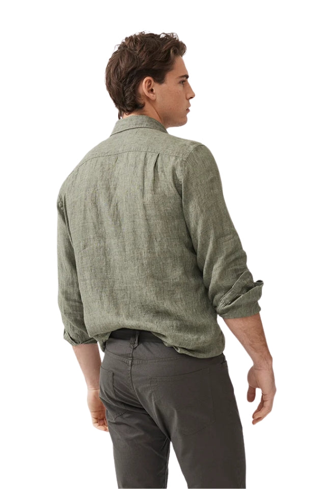Coromandel 2 Sports Fit Shirt - Kelp