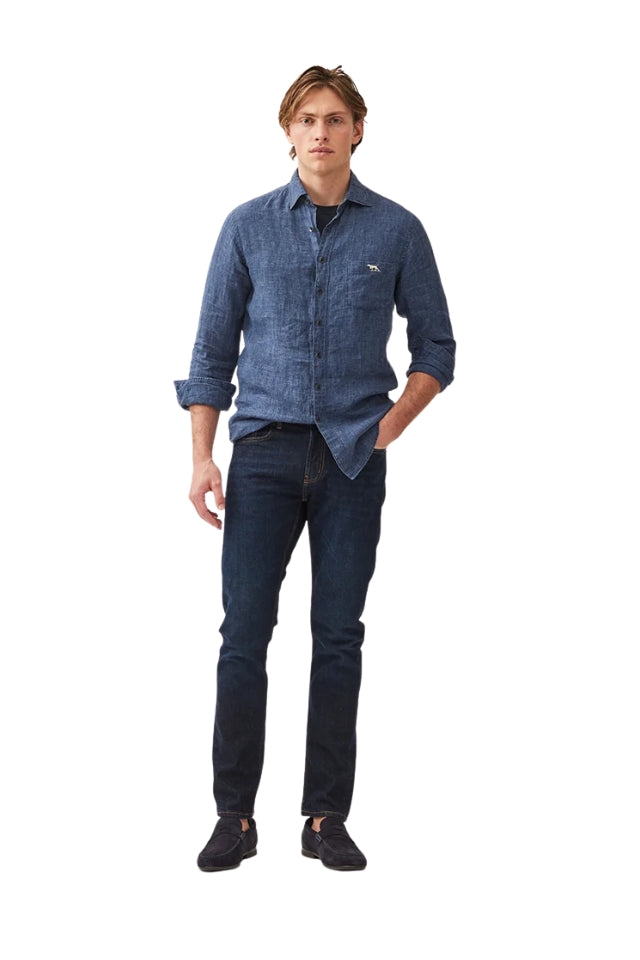 Coromandel 2 Sports Fit Shirt - Marine