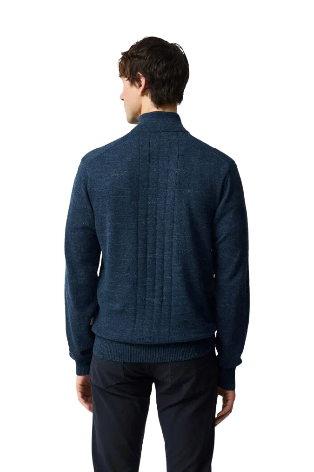 Fortrose 1/4 Zip Knit - Midnight