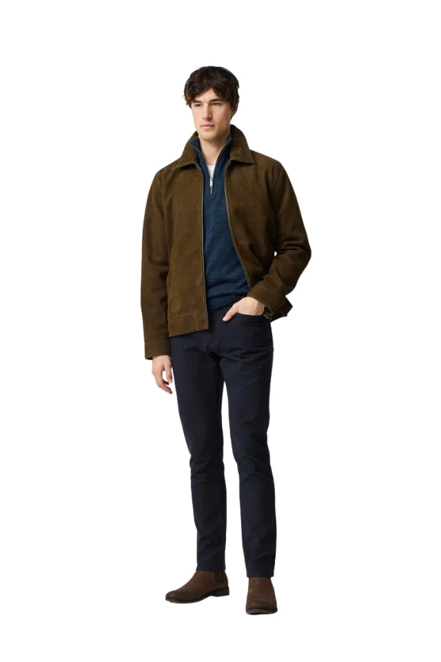 Fortrose 1/4 Zip Knit - Midnight