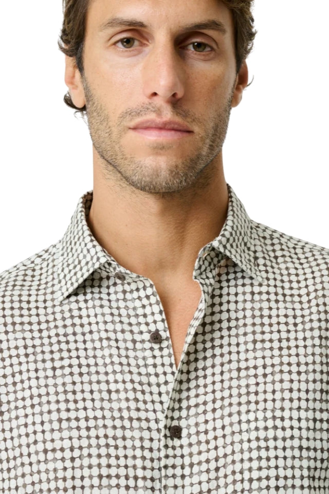 Hawtrey Short Sleeve Shirt - Cocoa