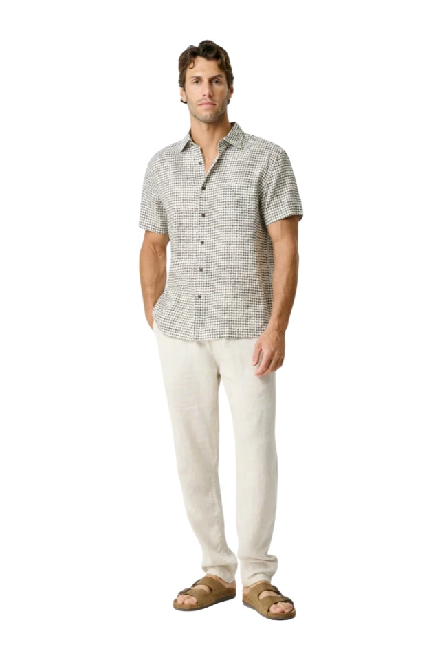 Hawtrey Short Sleeve Shirt - Cocoa